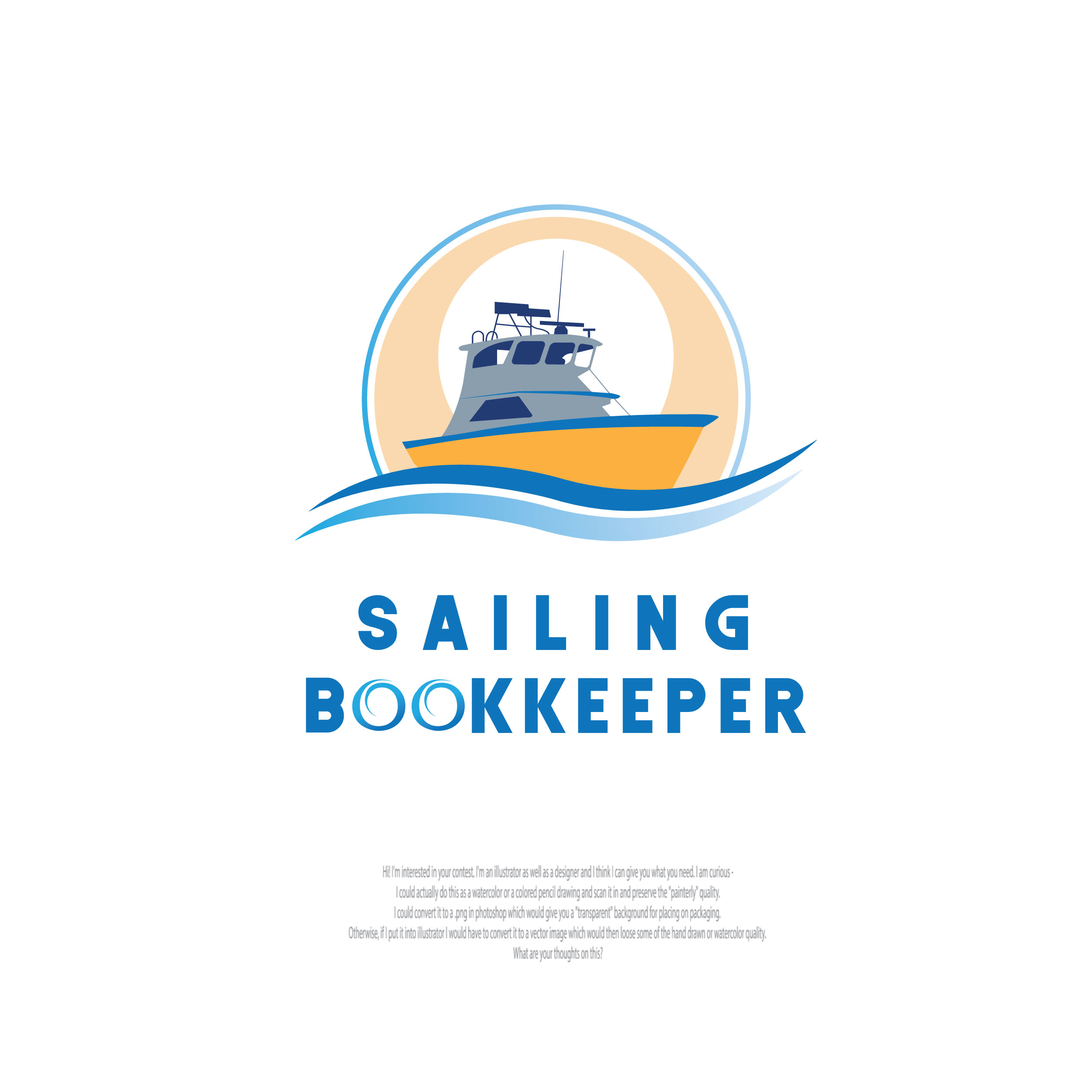 Logo-Design von Wonderful design für Sailing Bookkeeper  | Design #31664110