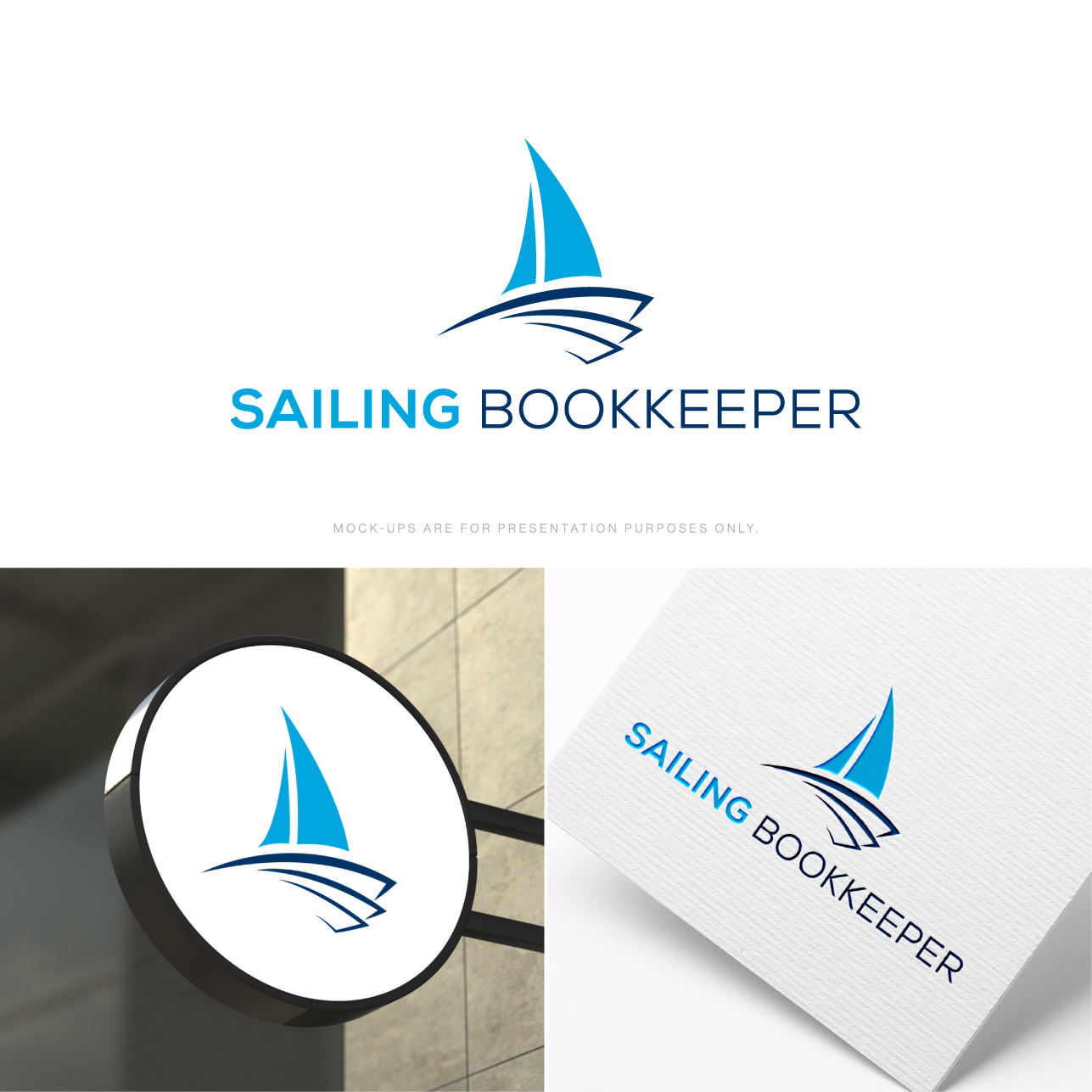 Logo-Design von The Lion Studios für Sailing Bookkeeper  | Design #31665493
