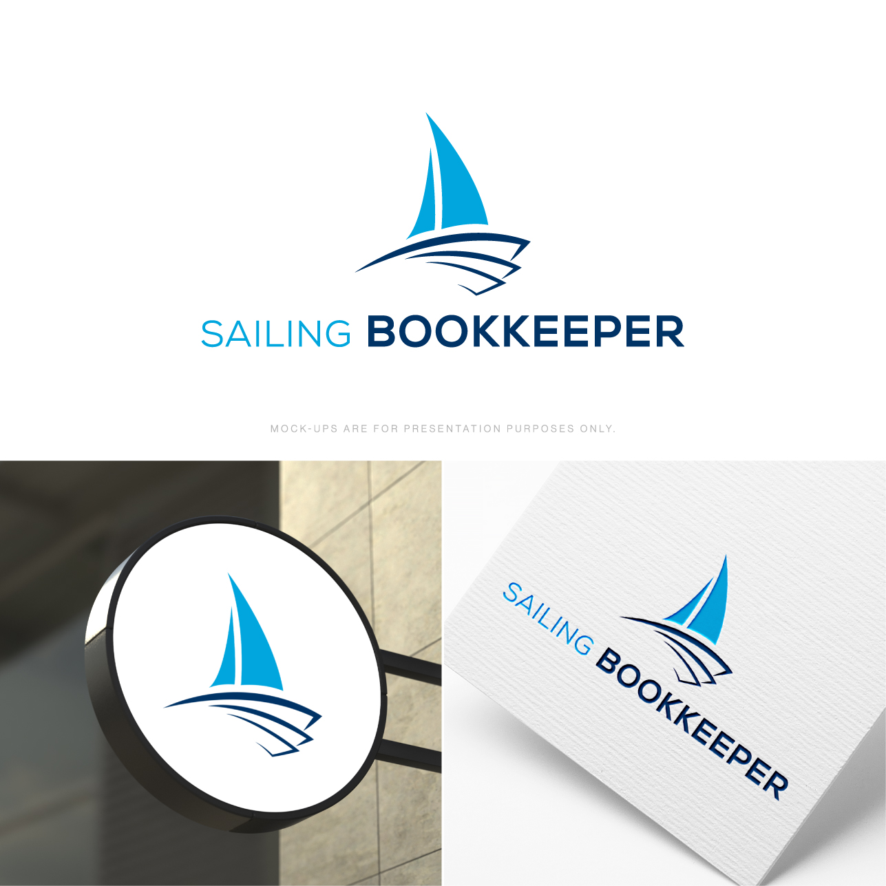 Logo-Design von The Lion Studios für Sailing Bookkeeper  | Design #31671666