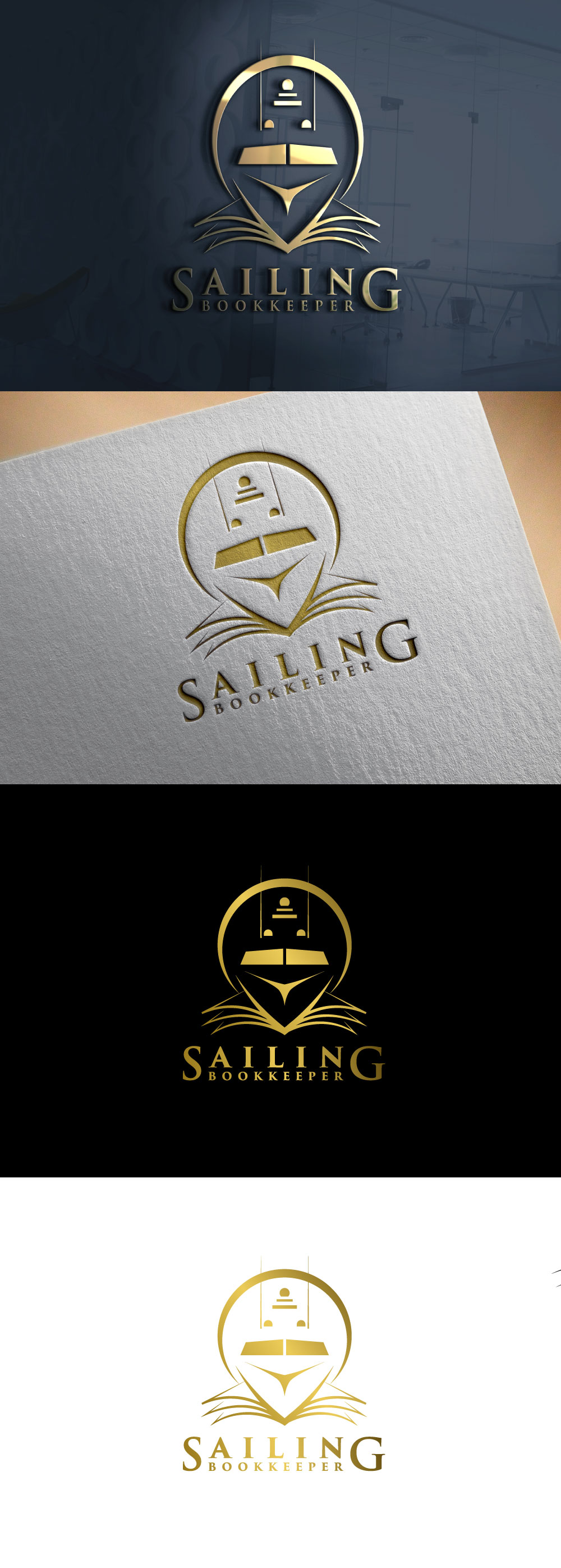 Logo Design by designA78 for Sailing Bookkeeper  | Design #31664838