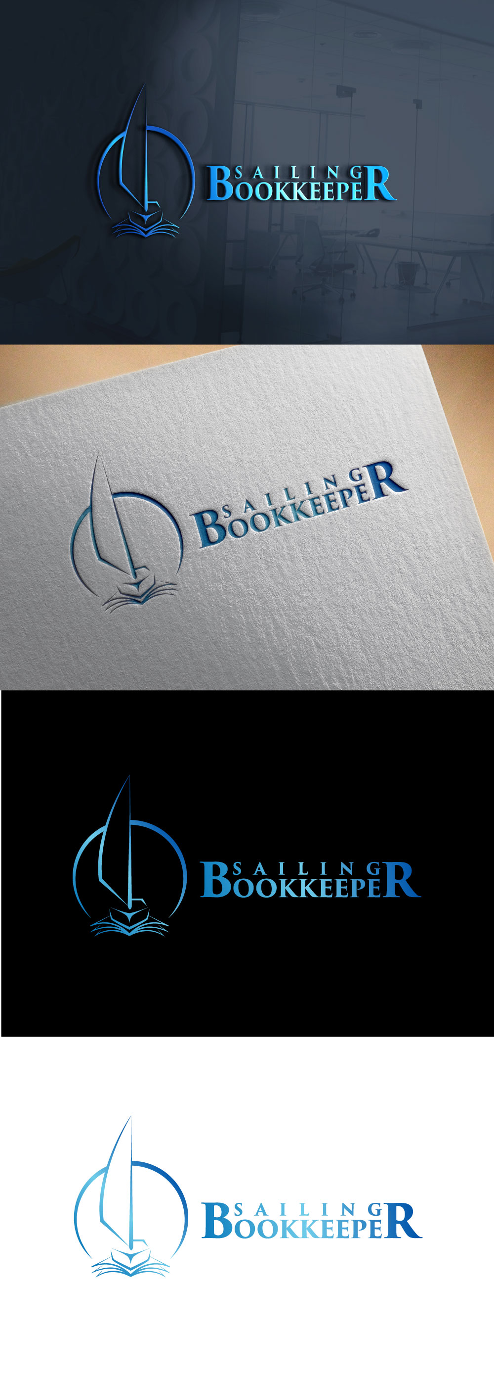 Logo Design by designA78 for Sailing Bookkeeper  | Design #31671762