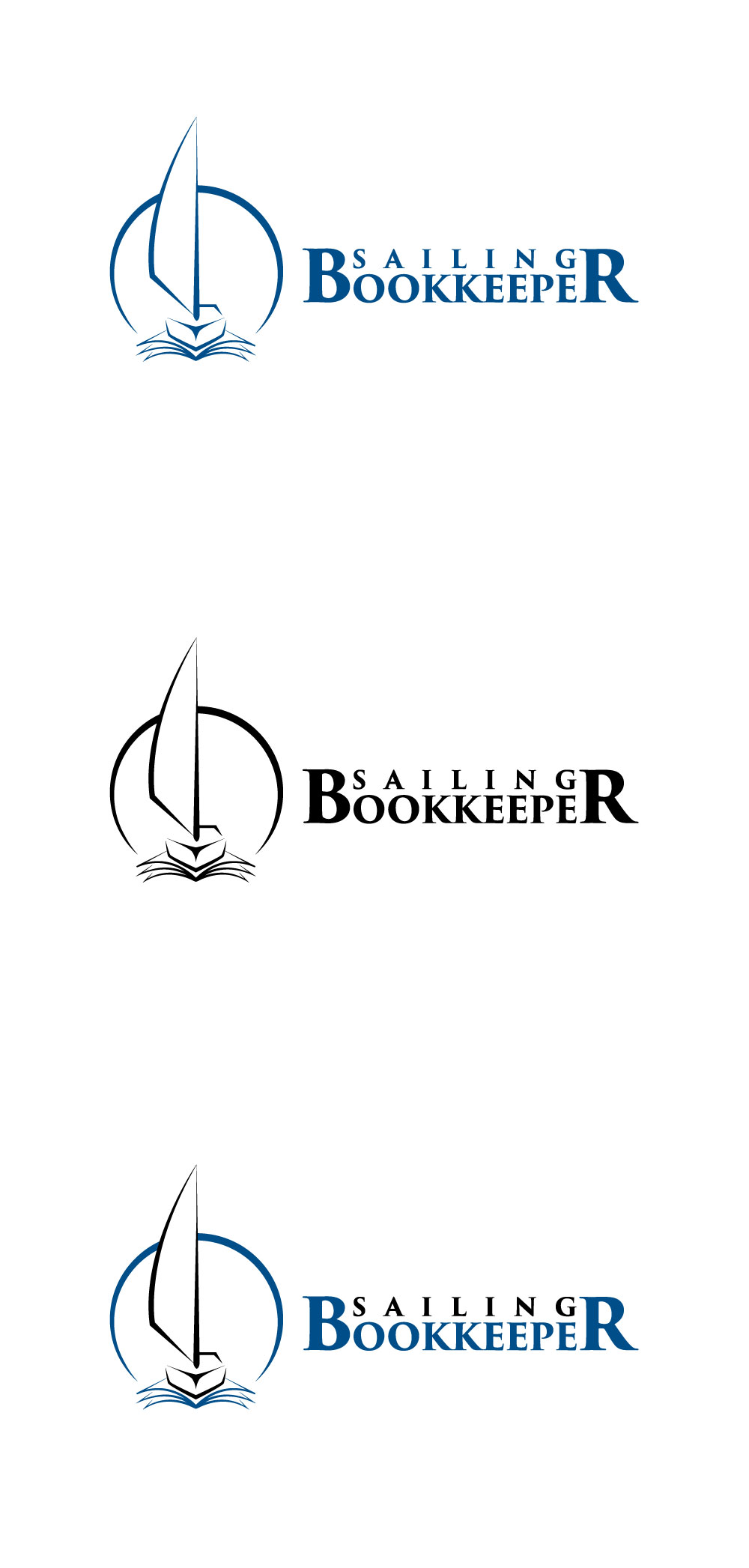 Logo Design by designA78 for Sailing Bookkeeper  | Design #31852227