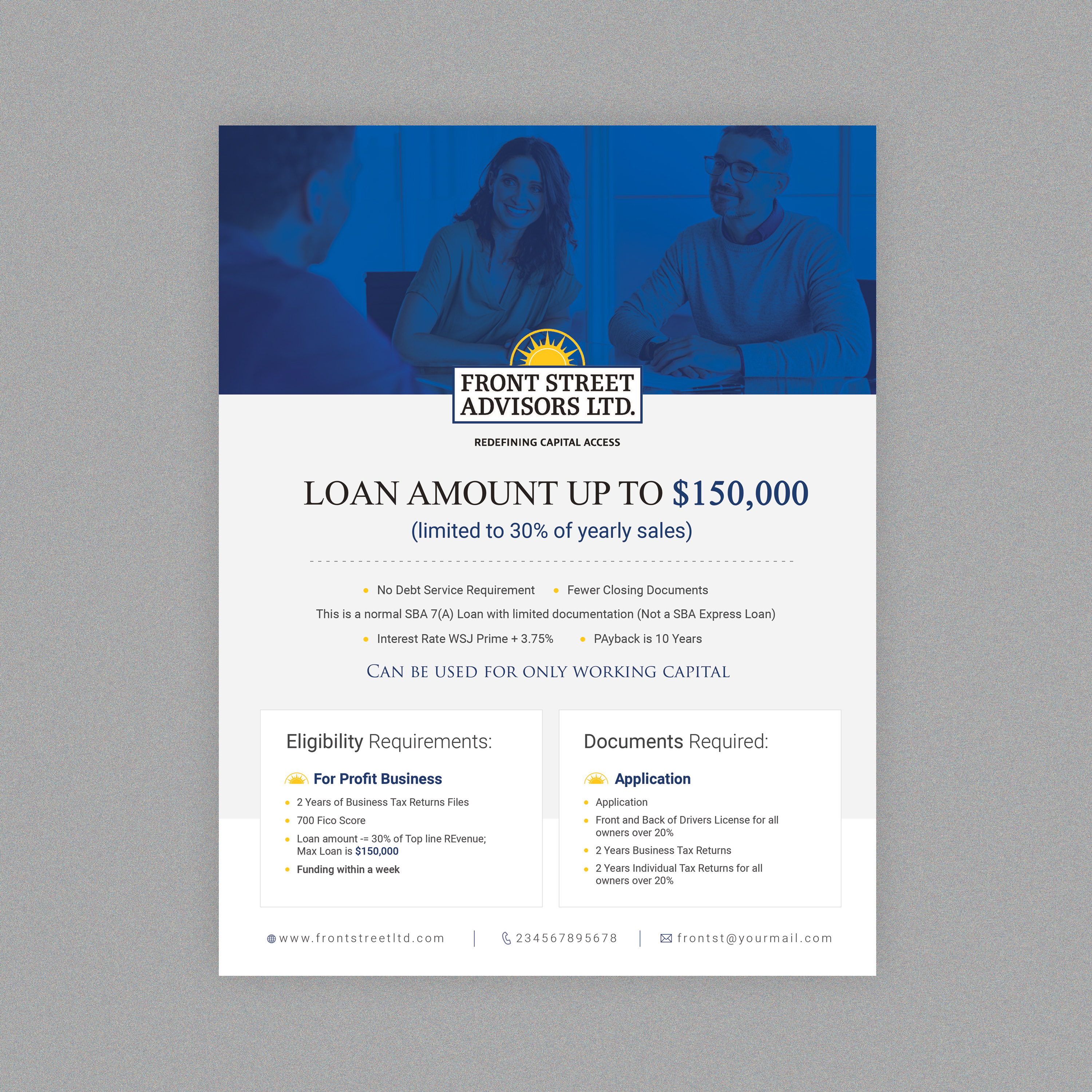 Flyer Design by Stan$oul for USA Chemical Supply | Design #31665040