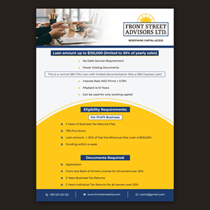 Design de Flyer par Bidita Saha pour USA Chemical Supply | Design : #31665311