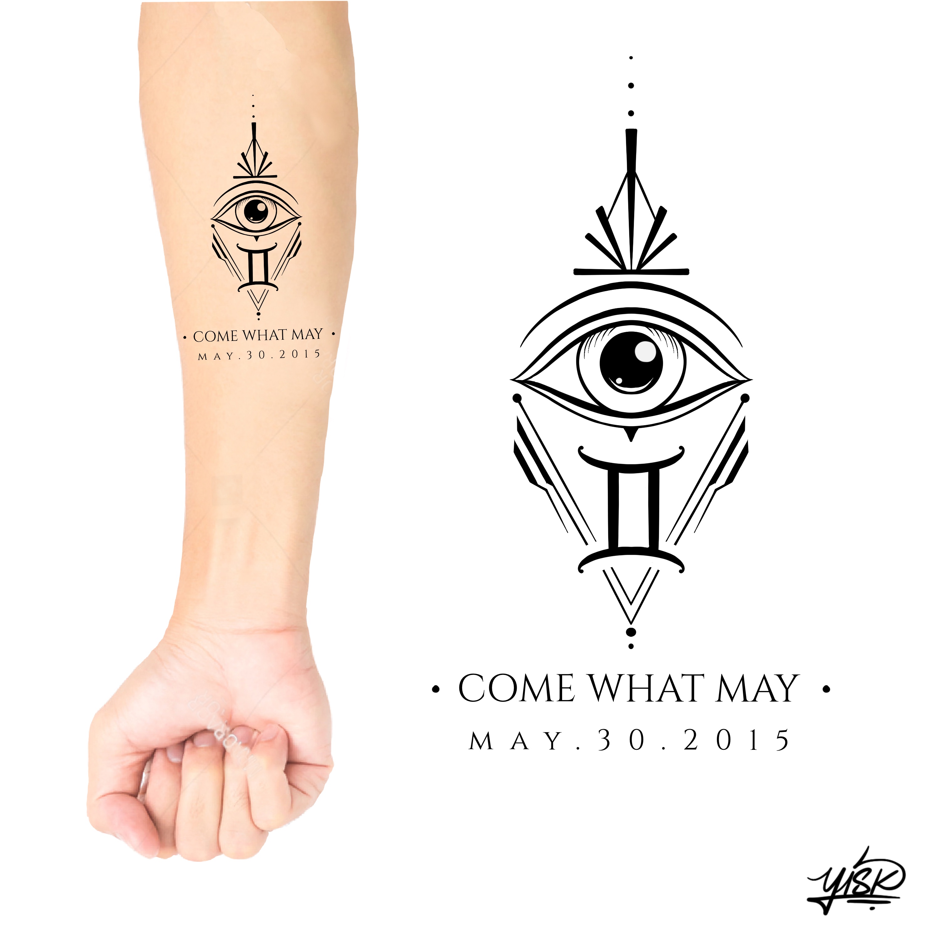 Tattoo Design by El Yisk 2 for this project | Design #31669773