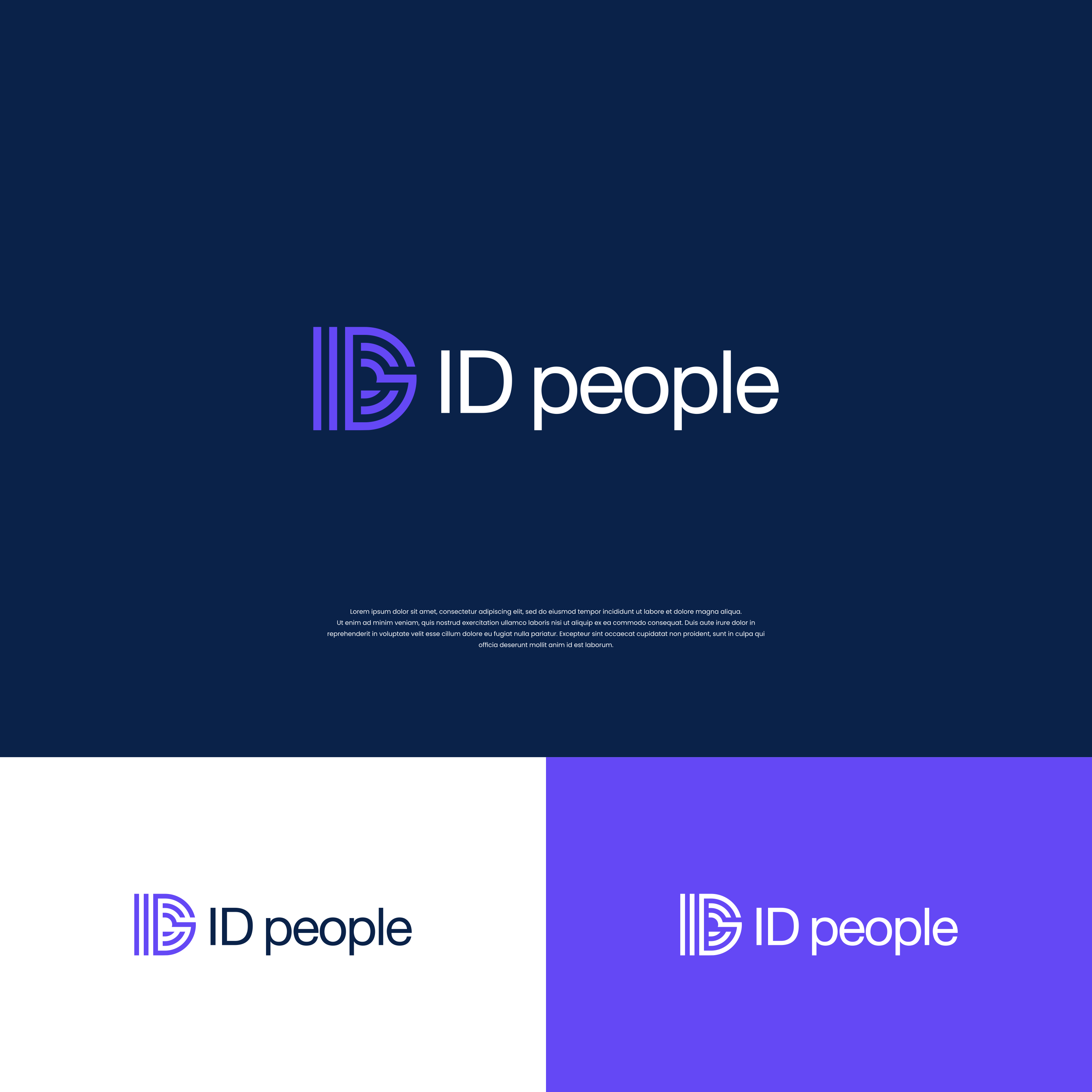 Diseño de Logo por ge.logo para ID people | Diseño #31669503