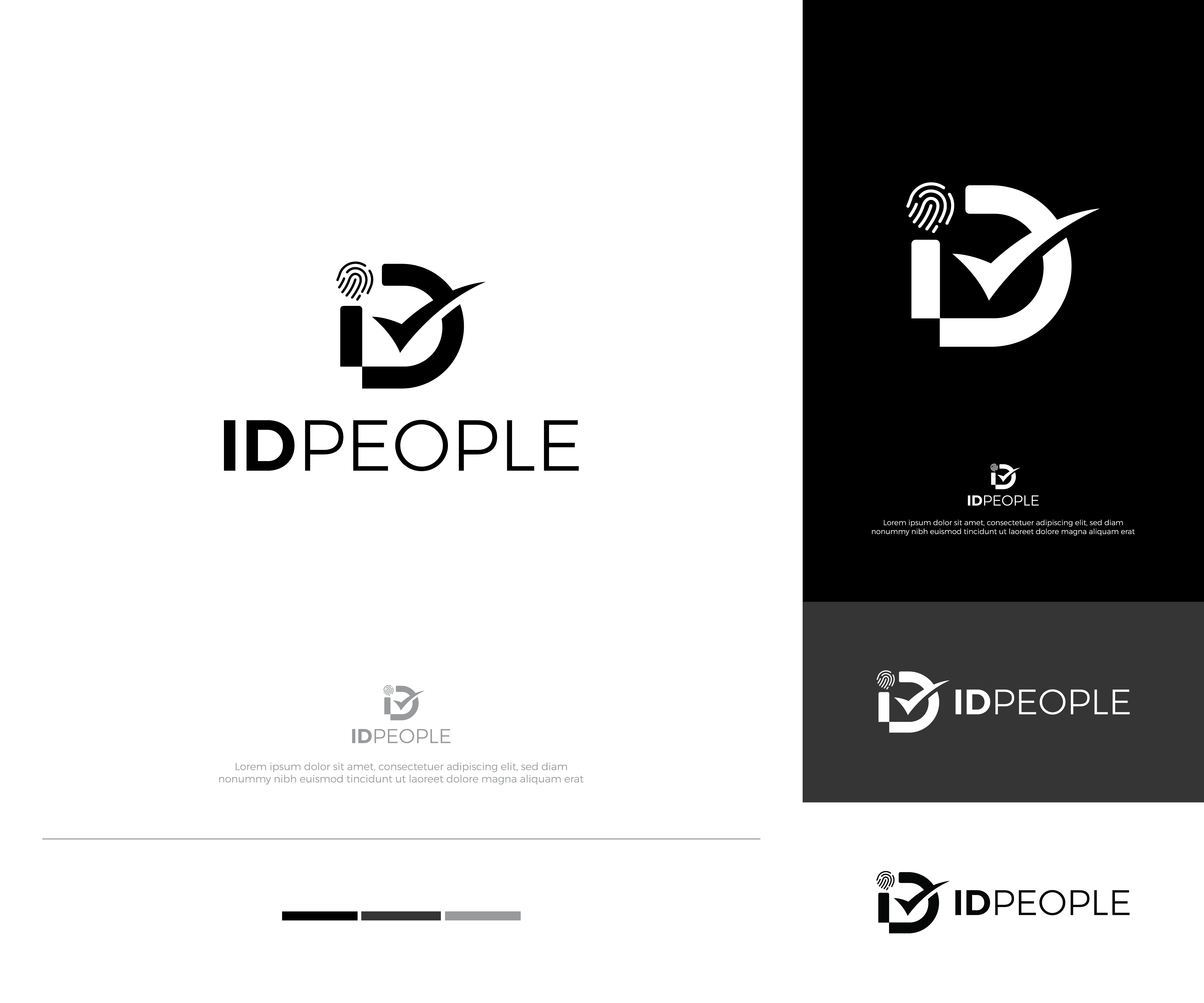 Logo Design by N M Designs for ID people | Design #31736743