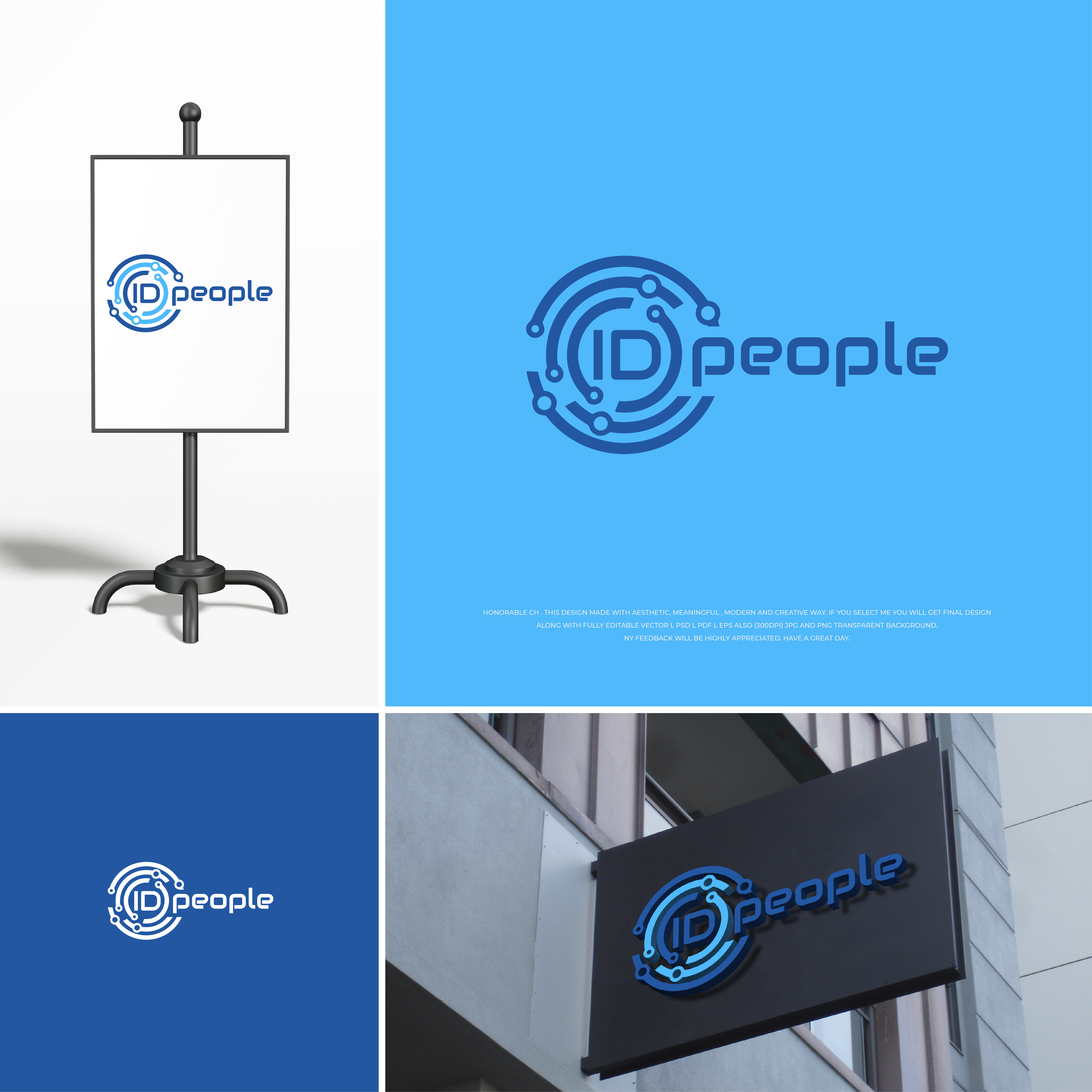 Logo Design by designprotox for ID people | Design #31711544