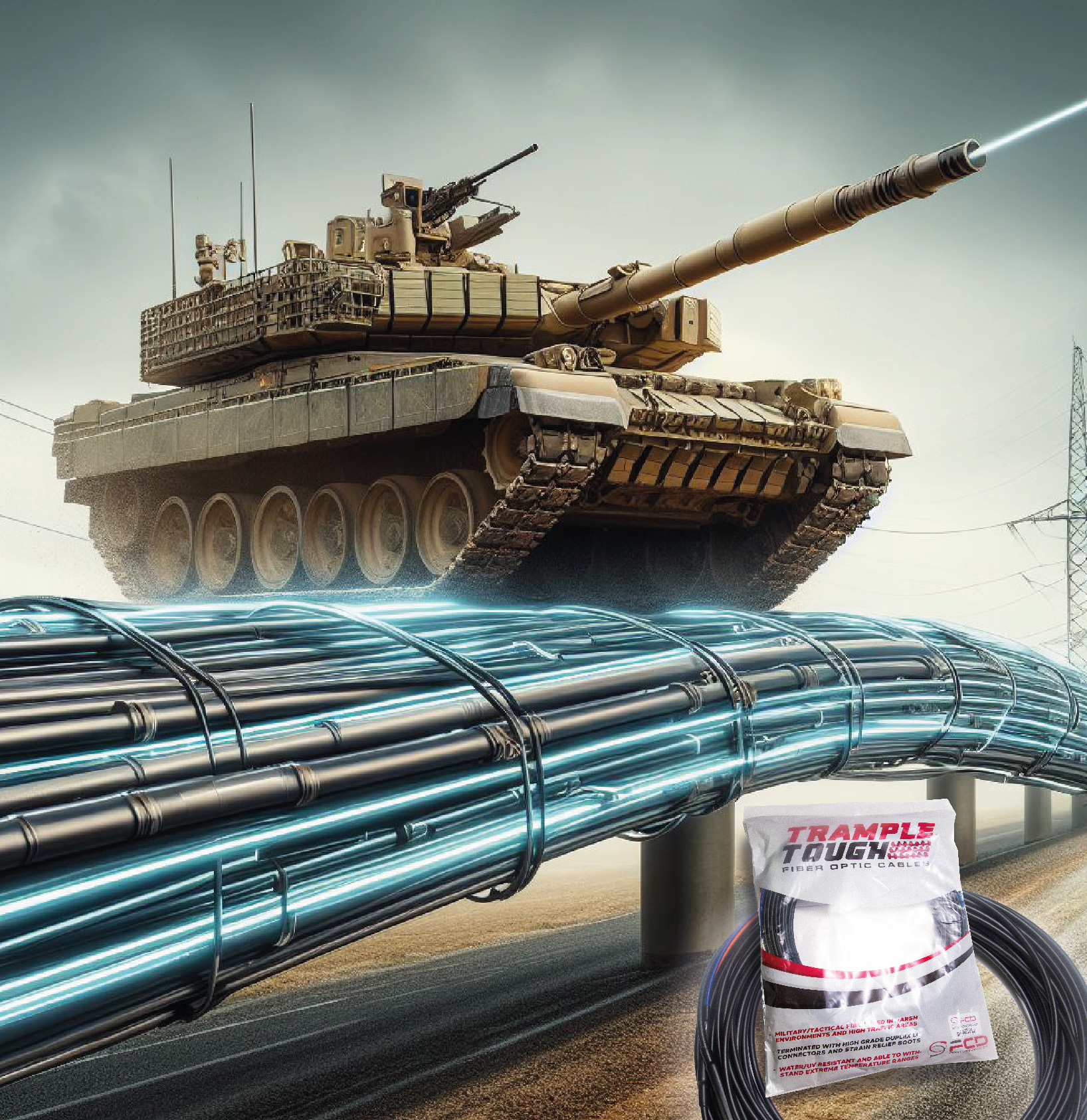 Photoshop-Design von Sarina.dsg für FiberCablesDirect.com | Design #31682415