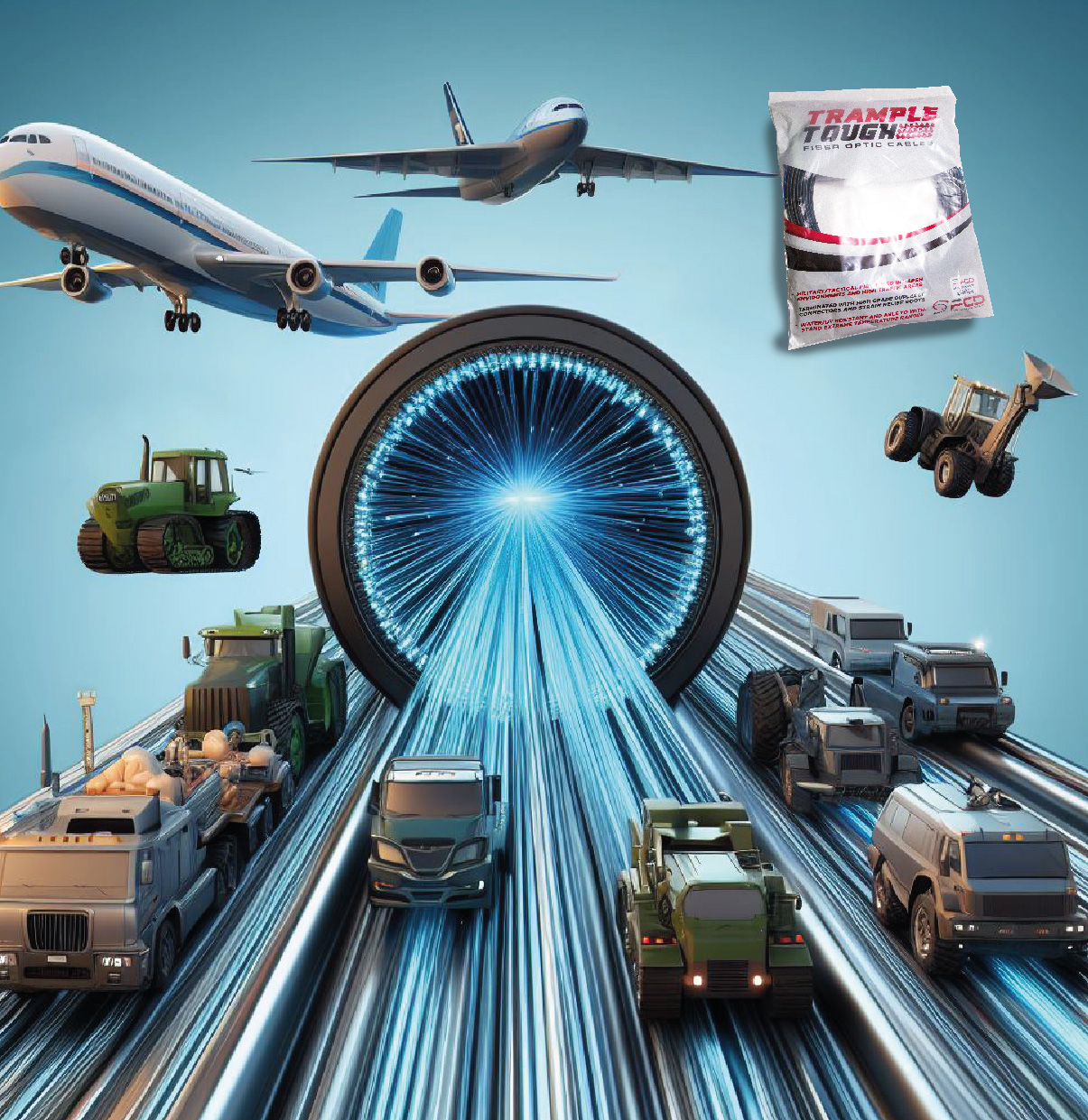 Photoshop Design by Sarina.dsg for FiberCablesDirect.com | Design #31690630