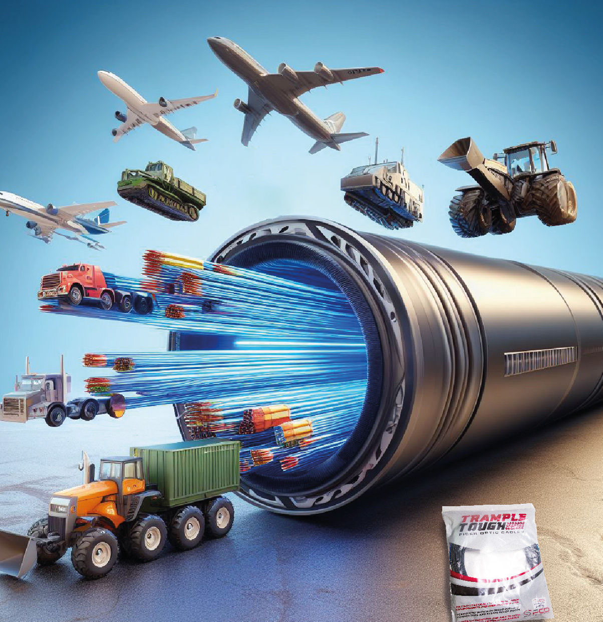 Photoshop Design by Sarina.dsg for FiberCablesDirect.com | Design #31690649