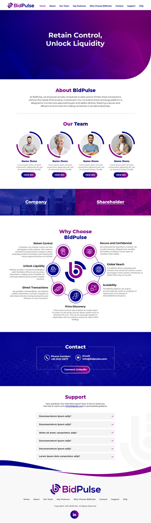 Wordpress Design by MAHABA for this project | Design: #31688966