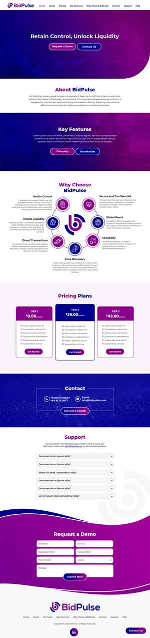 Wordpress Design by MAHABA for this project | Design: #31773554