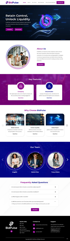 Wordpress Design by pb for this project | Design: #31689585