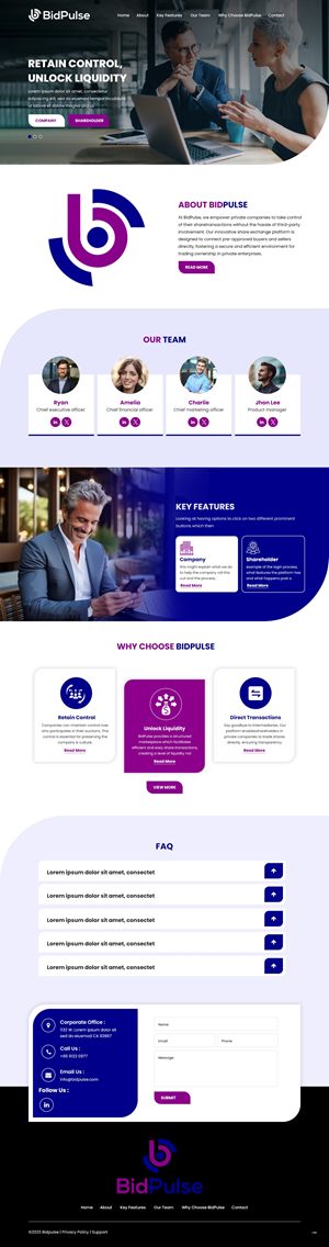Wordpress Design by pb for this project | Design: #31689587