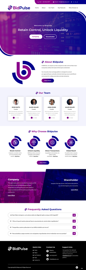 Design Wordpress par pb pour ce projet | Design : #31689589