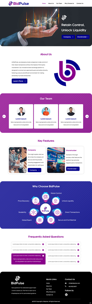 Wordpress Design by pb for this project | Design: #31689590