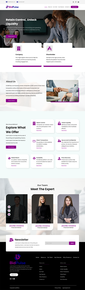 Diseño Wordpress por taurgurdeep para este proyecto | Diseño #31703375