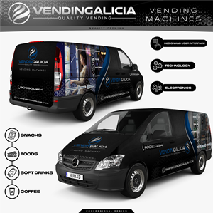 Diseño de Rotulación de Vehículo por MARO07 para Servicios vending de Galicia s.l | Diseño: #31755784