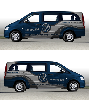 Diseño de Rotulación de Vehículo por AZ_Studio para Servicios vending de Galicia s.l | Diseño: #31703491