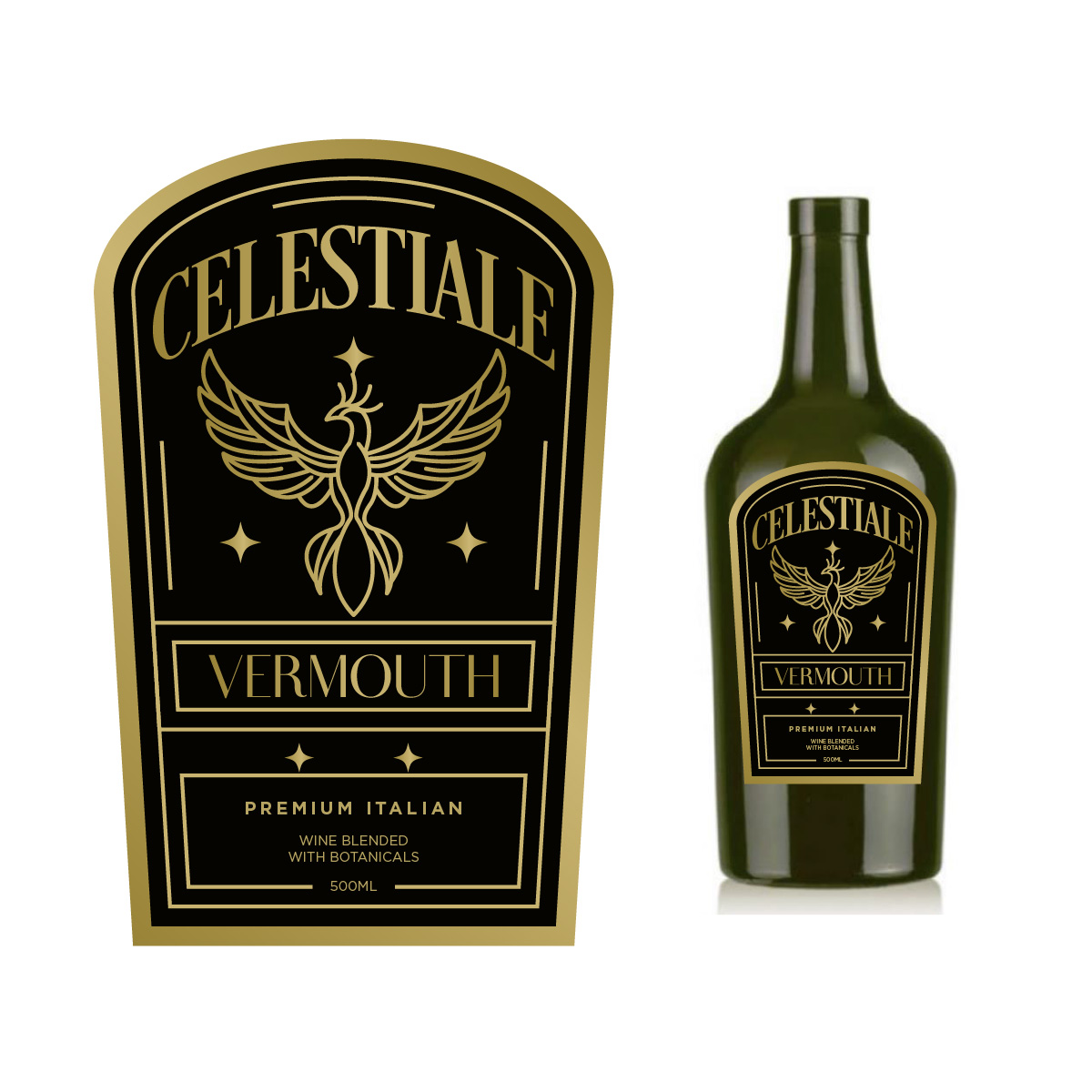 Label Design by Sergio Coelho for this project | Design #31691023