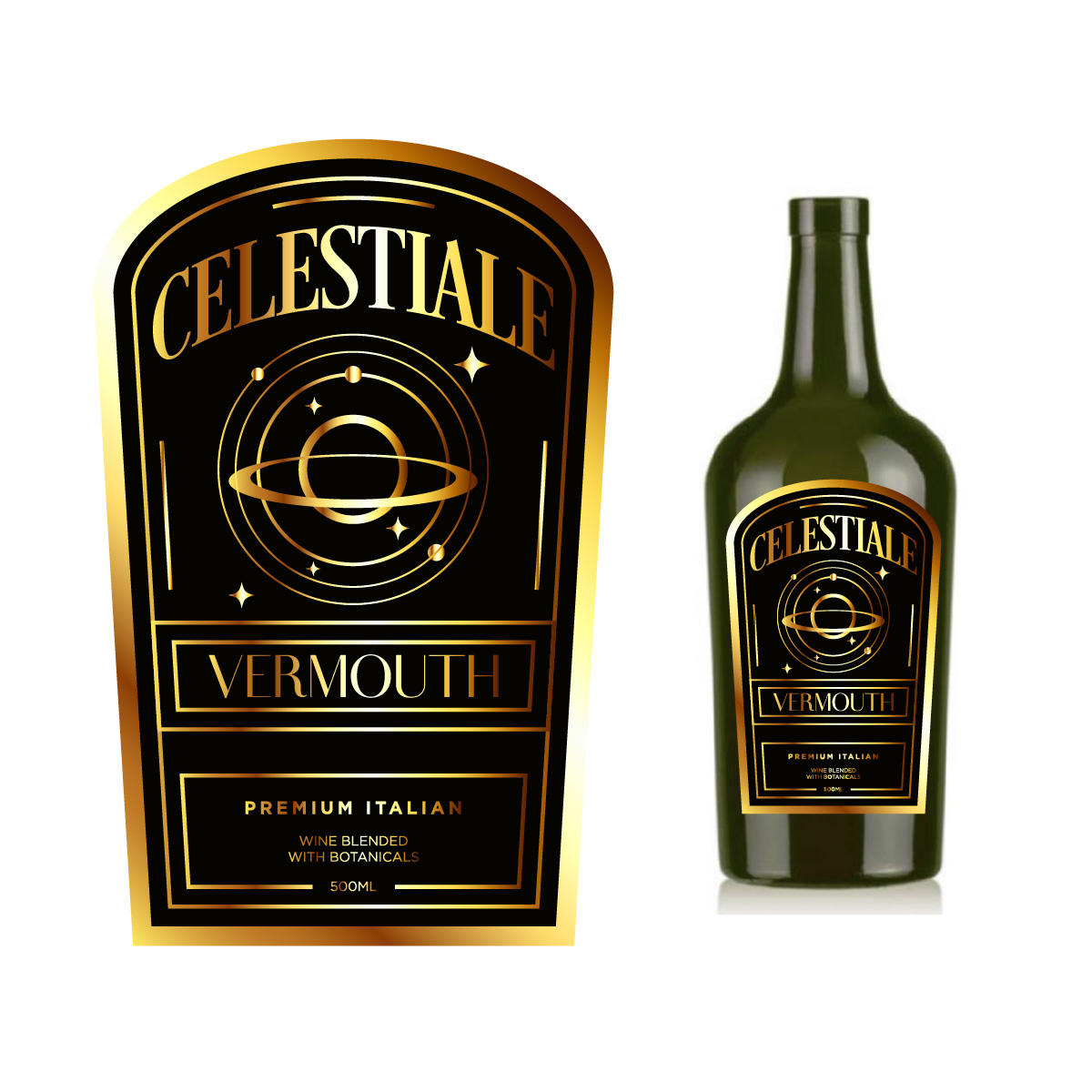 Label Design by Sergio Coelho for this project | Design #31691058