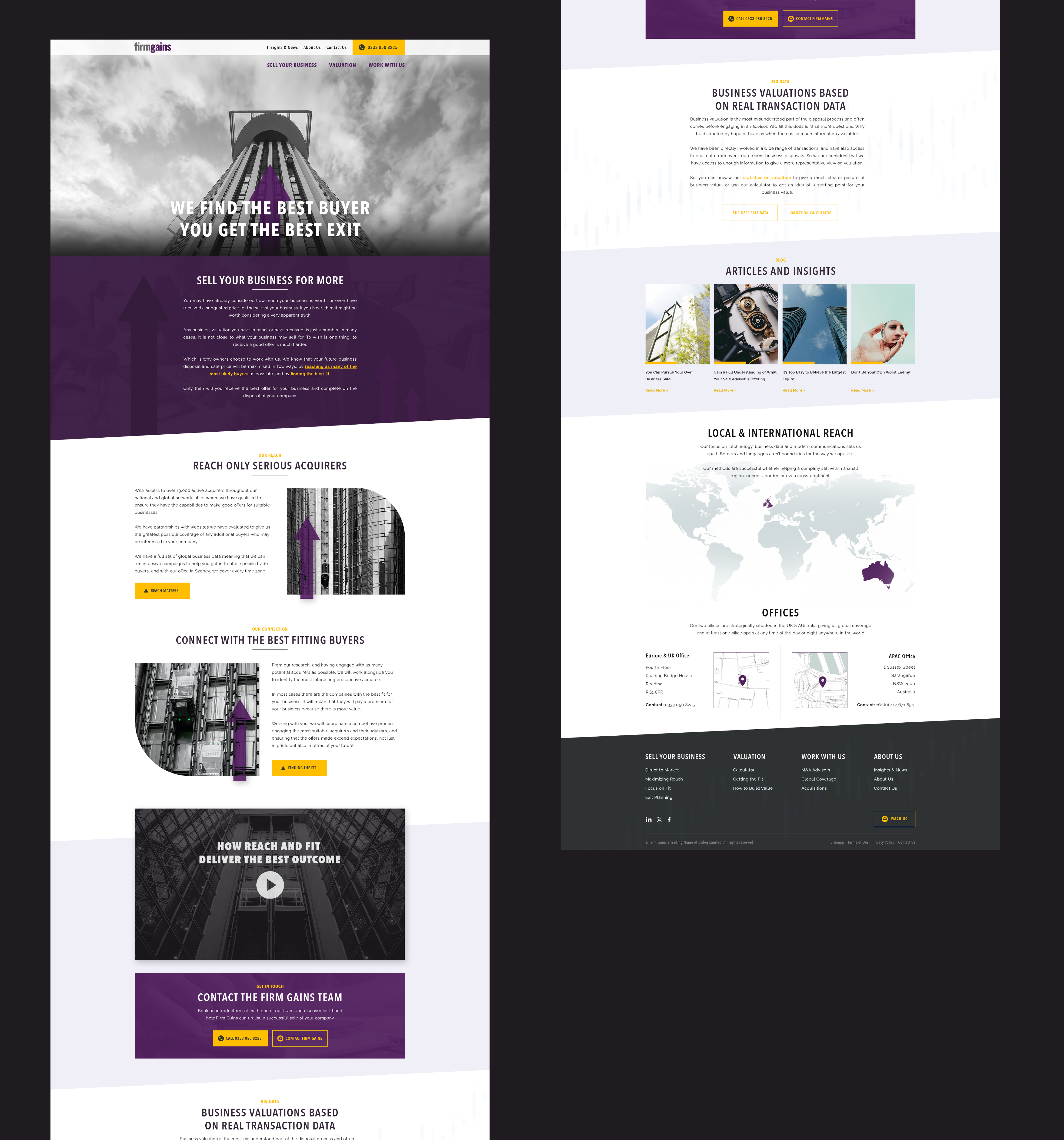 Web Design by C9 Designs for Ergo Digital Limited | Design #31710311