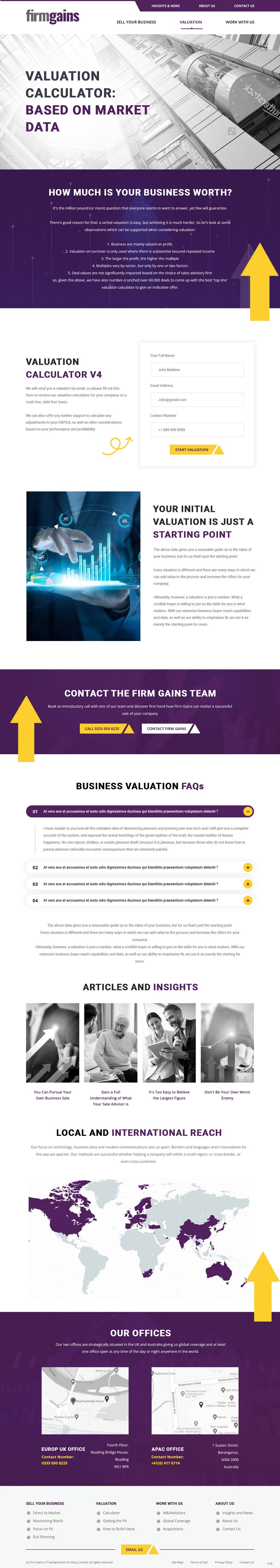 Web Design by pb for Ergo Digital Limited | Design #31744915