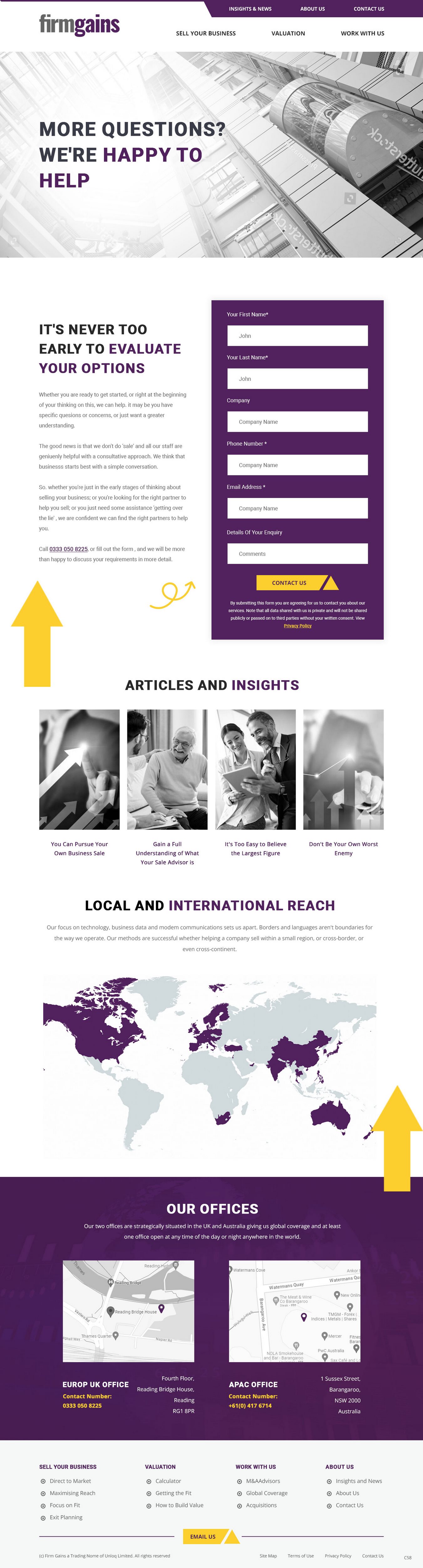 Web Design by pb for Ergo Digital Limited | Design #31744926