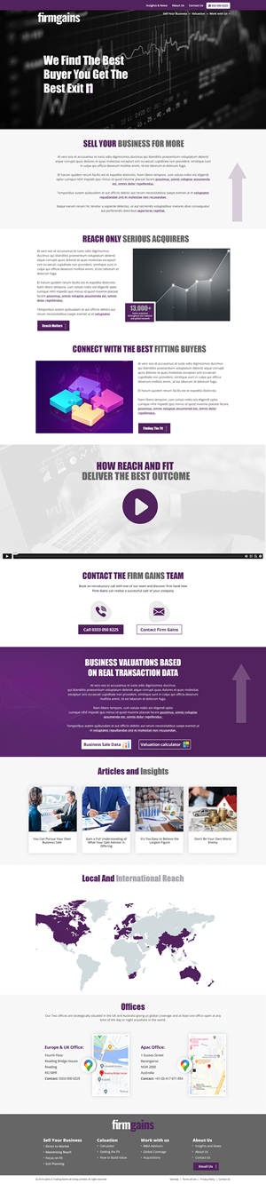 Web Design by Dream Logo Design for Ergo Digital Limited | Design: #31681012