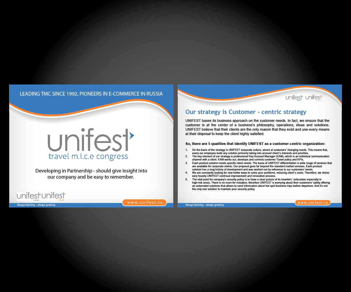 PowerPoint-Design von joliau für UNIFEST | Design #3100687