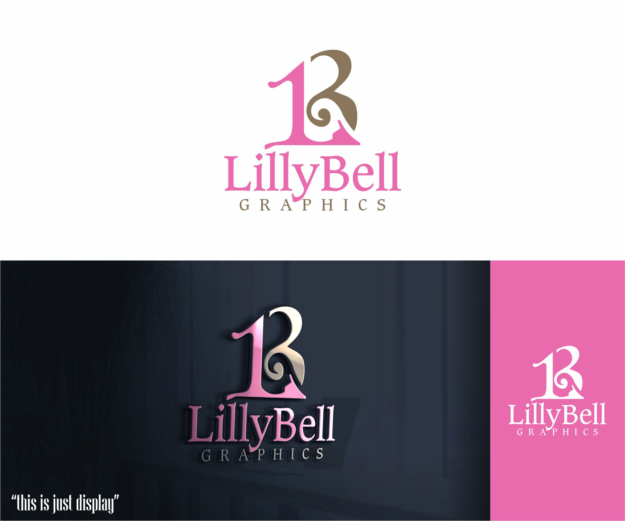 Logo Design by alkaline for LillyBell Graphics | Design #31688281