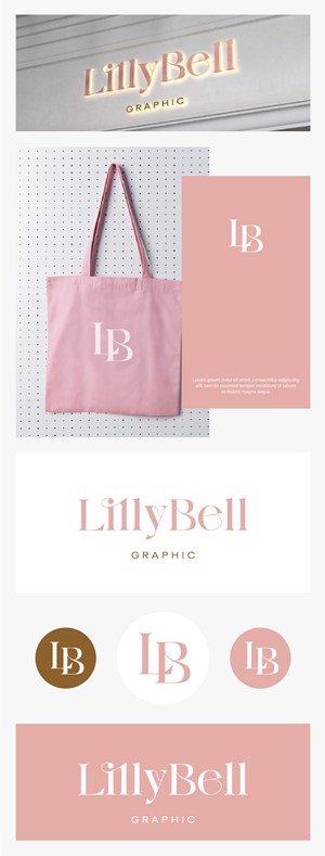 Logo Design by Ha.Connick for LillyBell Graphics | Design: #31681713