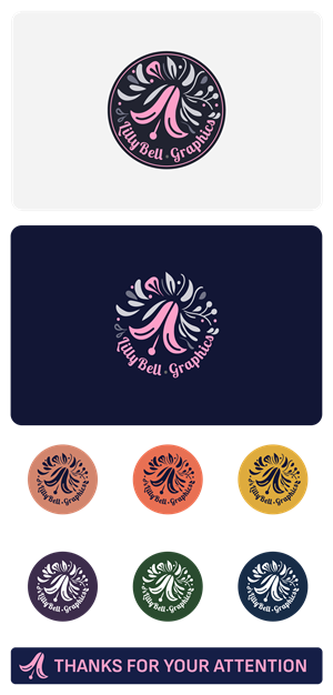 Logo Design by Tamerito for LillyBell Graphics | Design #31702504
