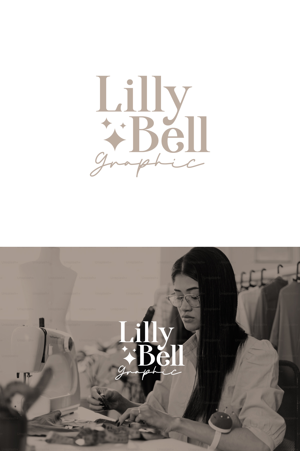 Logo Design by apik. for LillyBell Graphics | Design #31681001