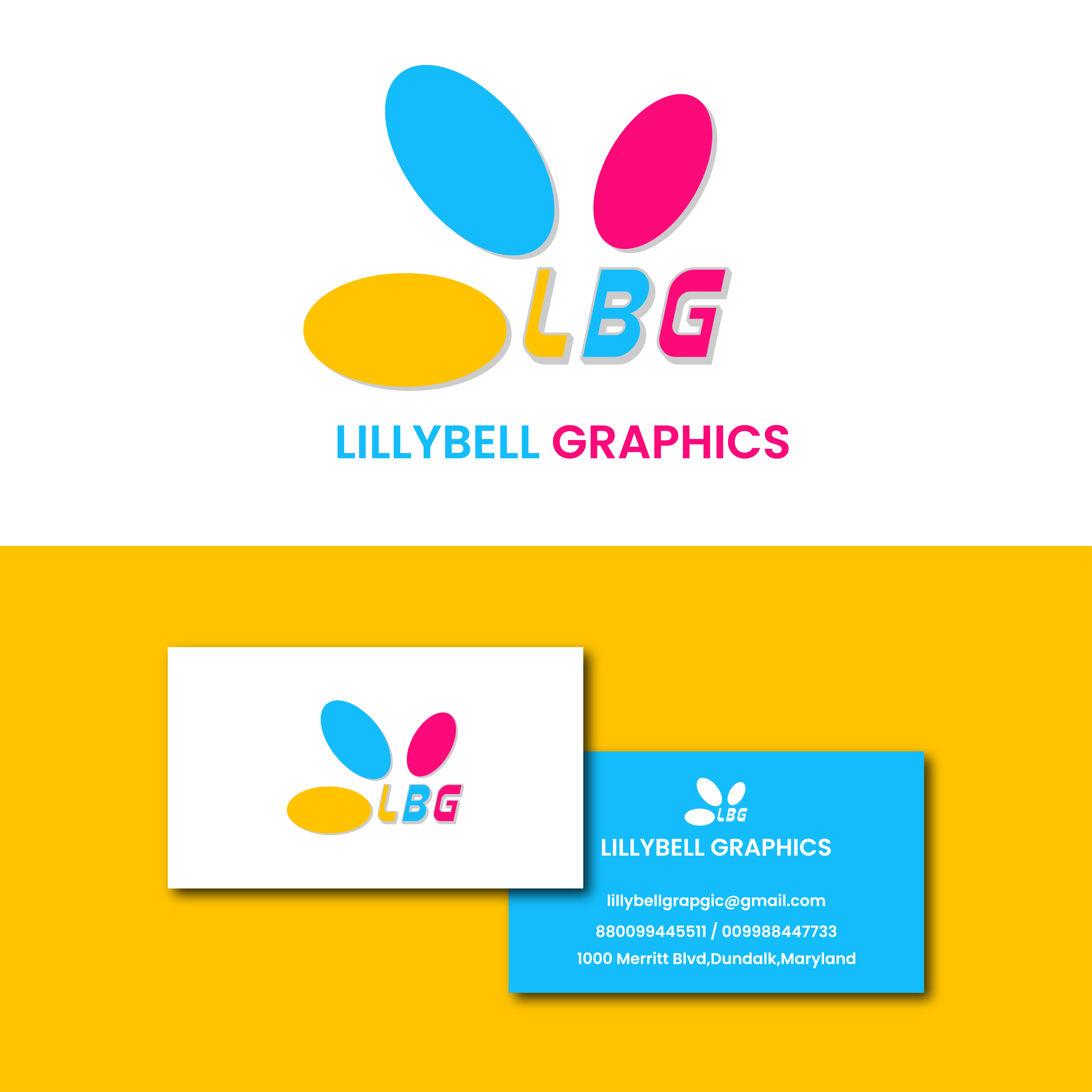 Logo Design by Ameer007 for LillyBell Graphics | Design #31698797