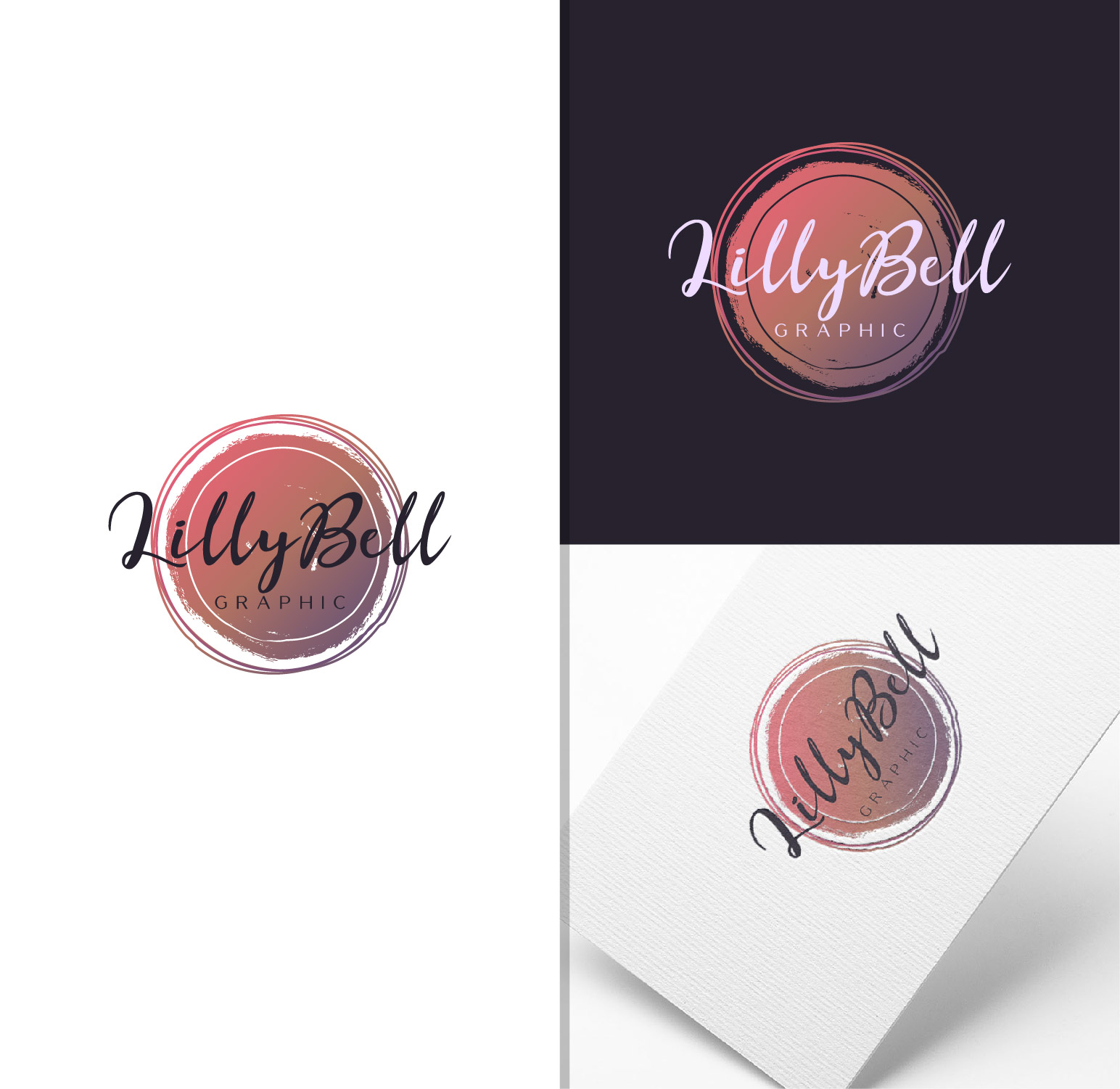 Logo Design by 4tech services for LillyBell Graphics | Design #31681794
