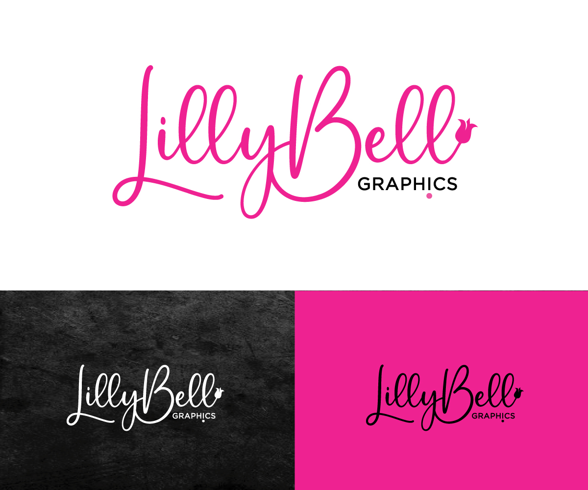 Logo Design by Dot Design 3 for LillyBell Graphics | Design #31708109