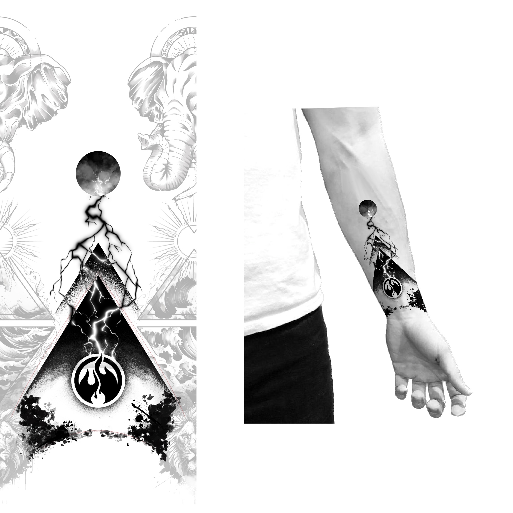 Tattoo-Design von bangkat für dieses Projekt | Design: #31726318