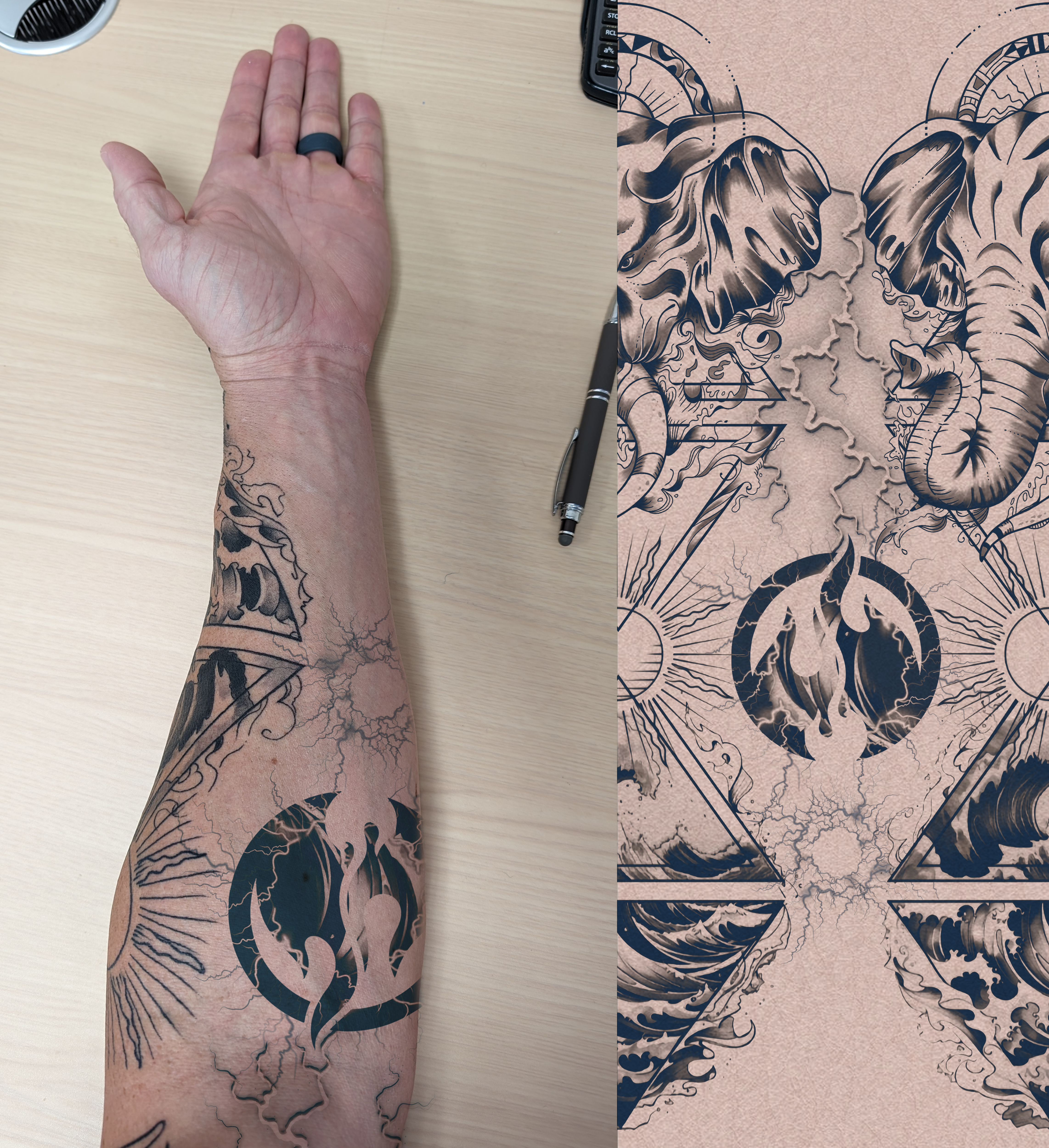 Tattoo Design by BJY for this project | Design #31684698