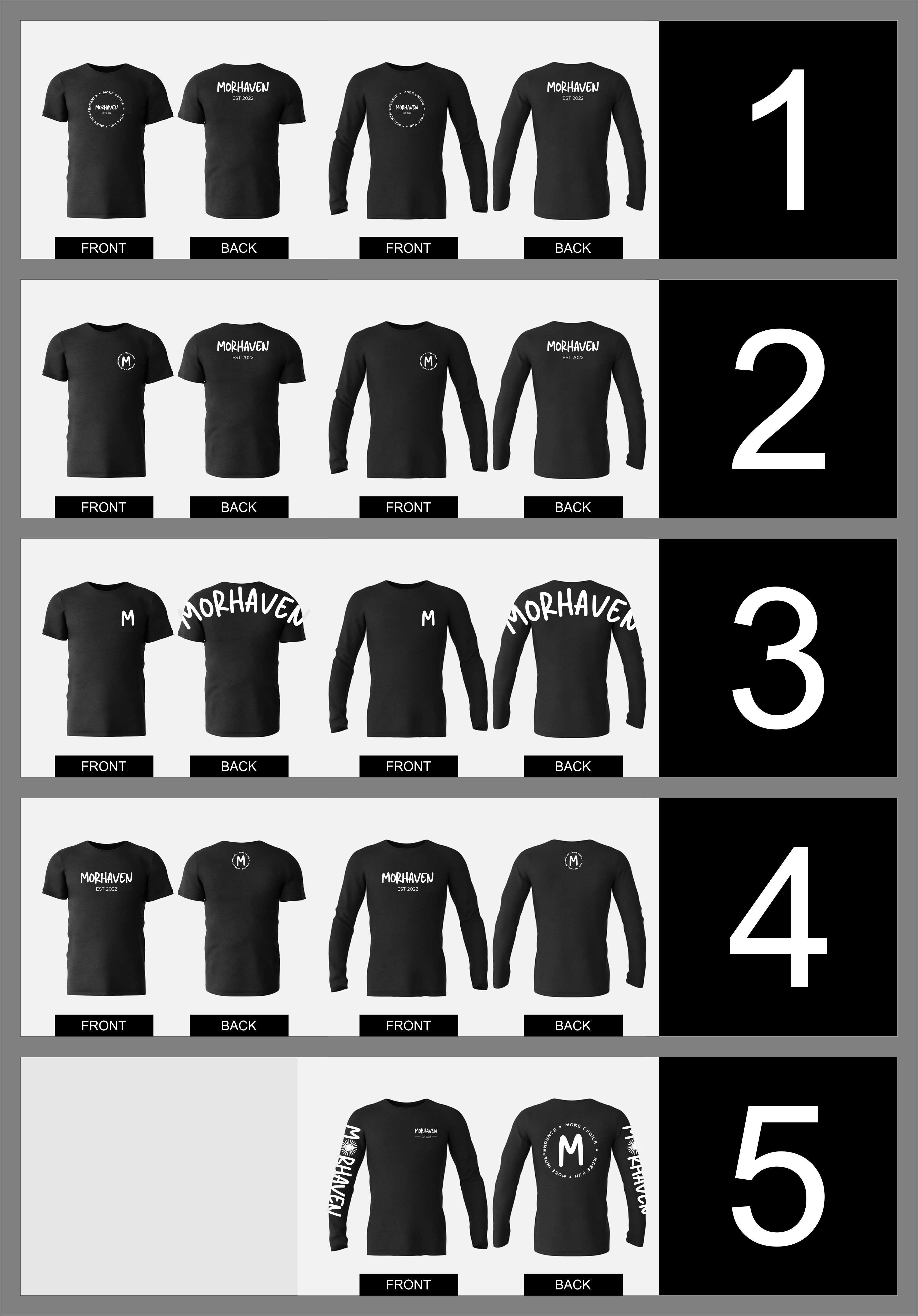 T-shirt Design by GambarSERU for Morhaven Disability Services | Design: #32130505