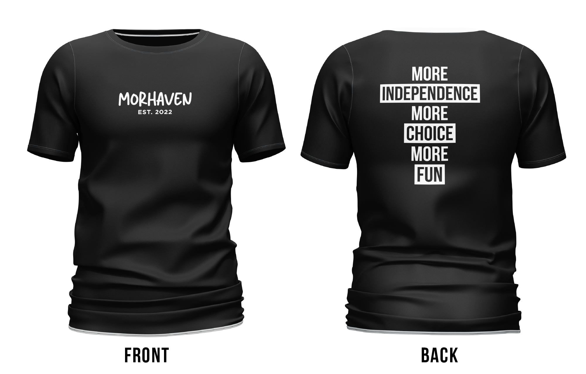 T-shirt Design by Mofuza for Morhaven Disability Services | Design #32143030