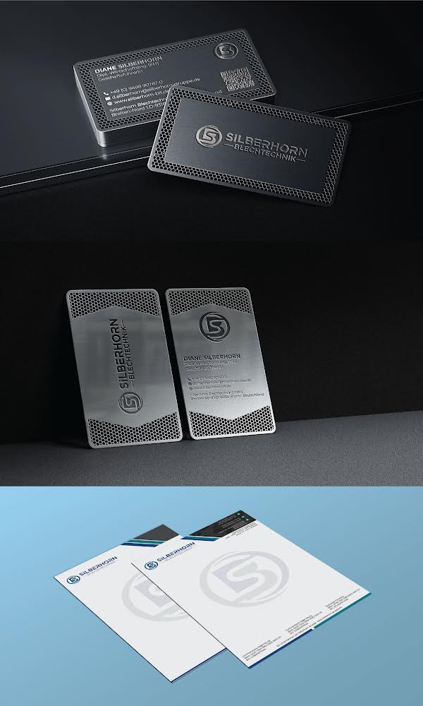 Diseño de Membrete por Design_Duo para Silberhorn Blechtechnik GmbH | Diseño #31727265