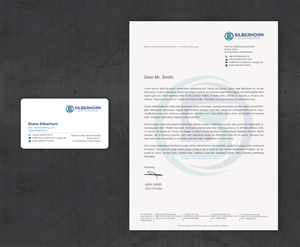 Diseño de Membrete por Brand aid para Silberhorn Blechtechnik GmbH | Diseño: #31728104