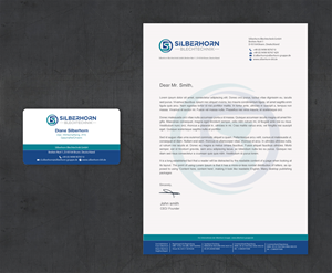 Diseño de Membrete por Brand aid para Silberhorn Blechtechnik GmbH | Diseño: #31728106