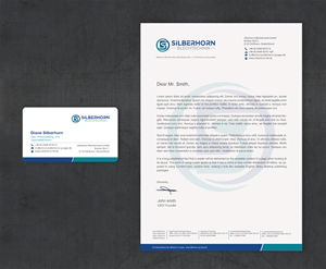 Diseño de Membrete por Brand aid para Silberhorn Blechtechnik GmbH | Diseño: #31728107