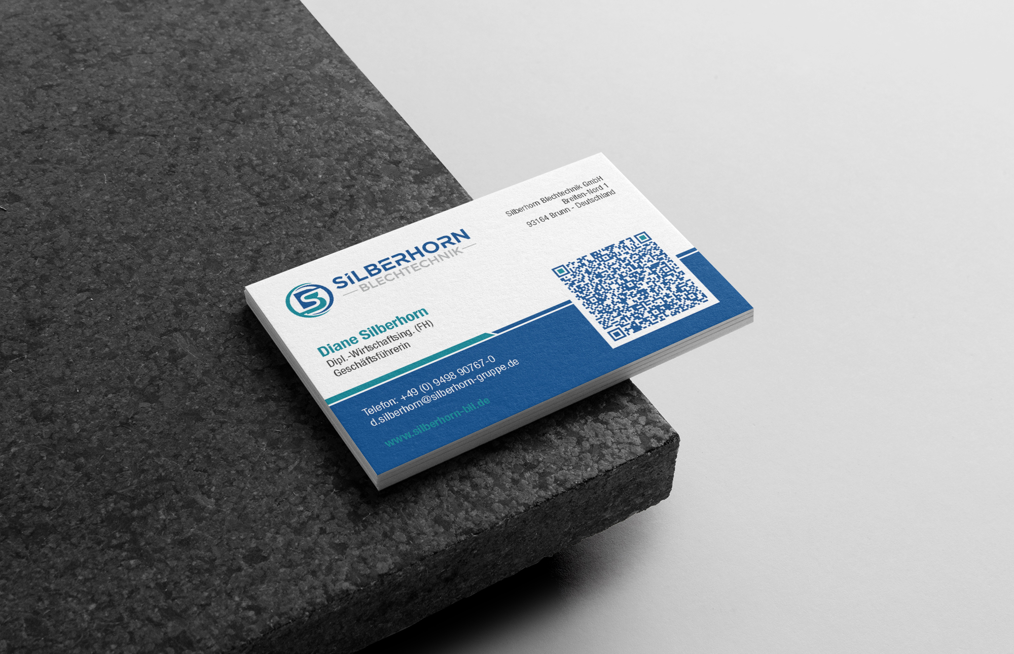Letterhead Design by logodentity for Silberhorn Blechtechnik GmbH | Design #31689133