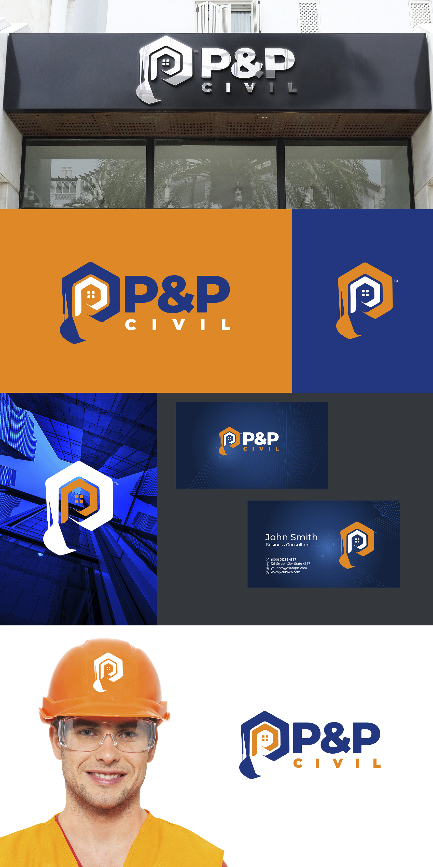 Logo Design by Jose Lopez ( Verified Pro Designer ) for P & P CIVIL PTY LTD | Design #31713153
