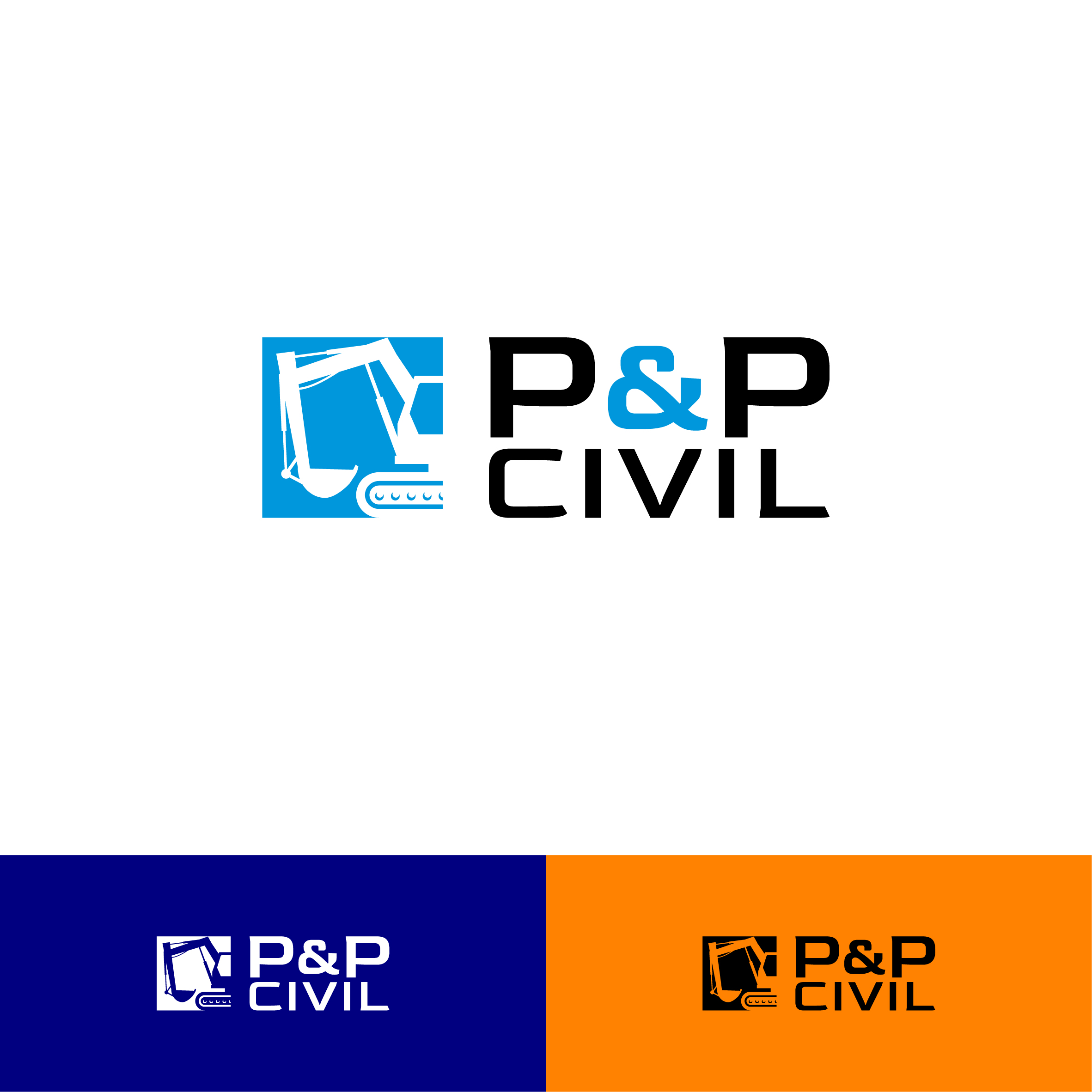 Logo Design by Aljune Castro Designs for P & P CIVIL PTY LTD | Design #31694610