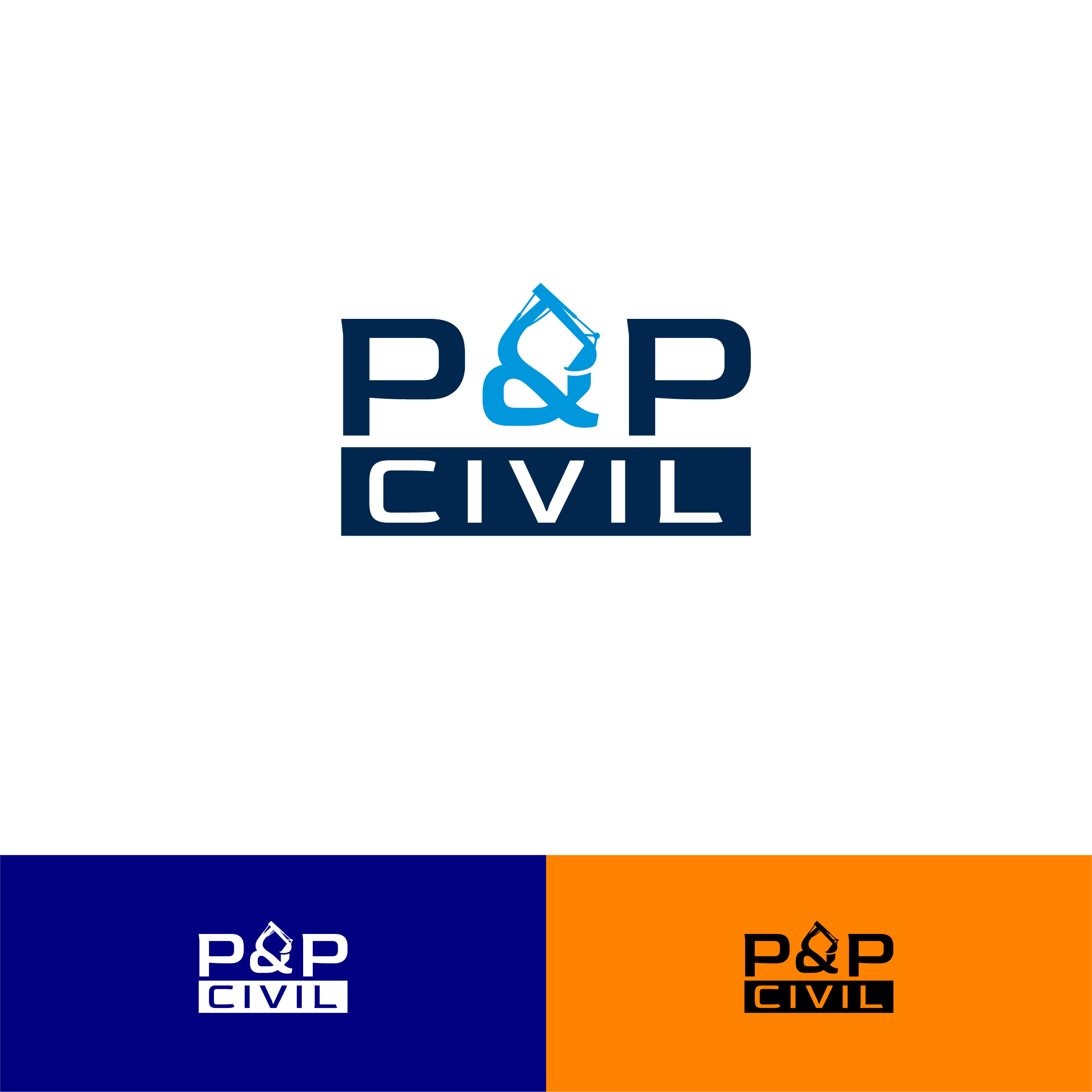 Logo Design by Aljune Castro Designs for P & P CIVIL PTY LTD | Design #31694614
